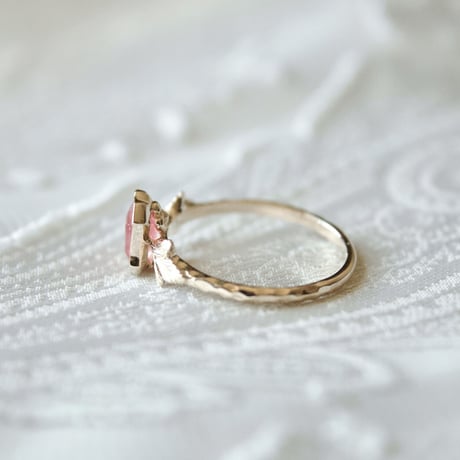 germinate rhodonite ring