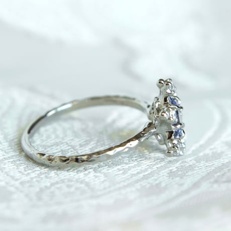snow star tanzanite ring