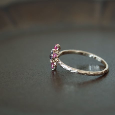 tiny twig spinel ring