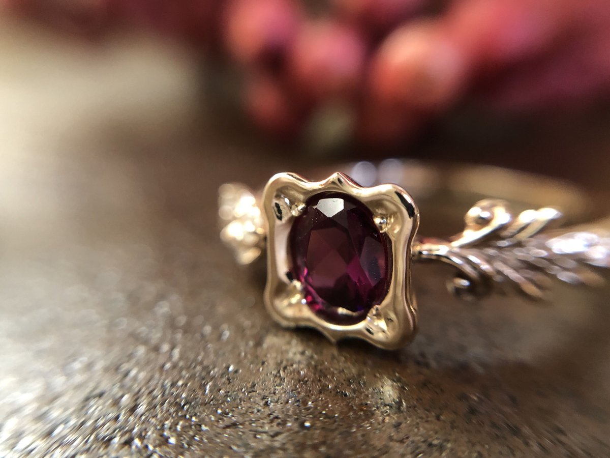 ガーネット　シンプルにプラス編み n110 楽天市場】碌山 ガーネット ロードライトガーネット ペンダント