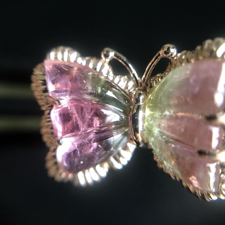 watermelon butterfly carving ring