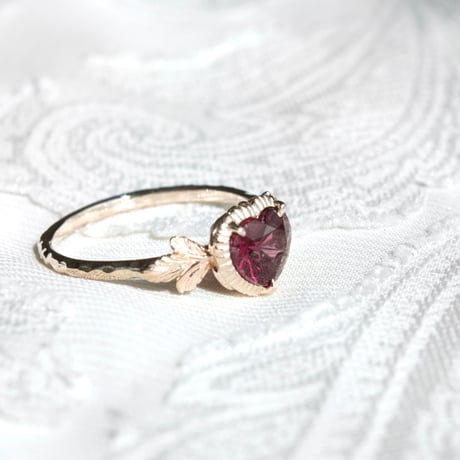admired heart ring -S-