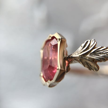 germinate rhodonite ring