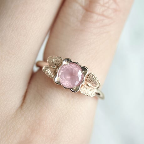 little guardians pink spinel ring