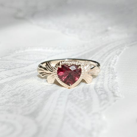 admired heart ring -M-
