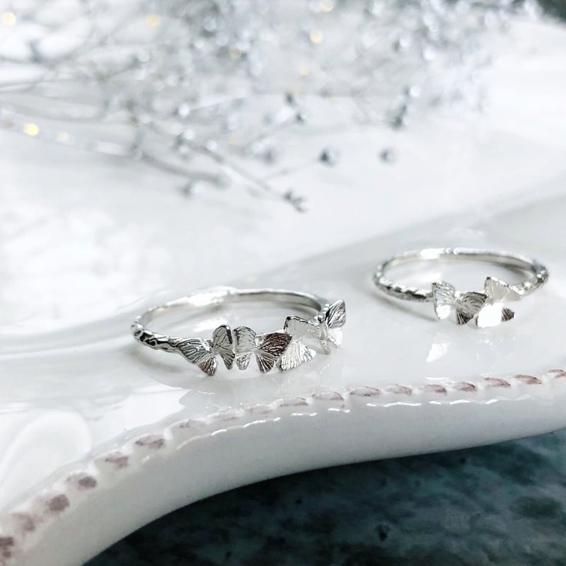 SV925］petite butterfly dance ring | gisele