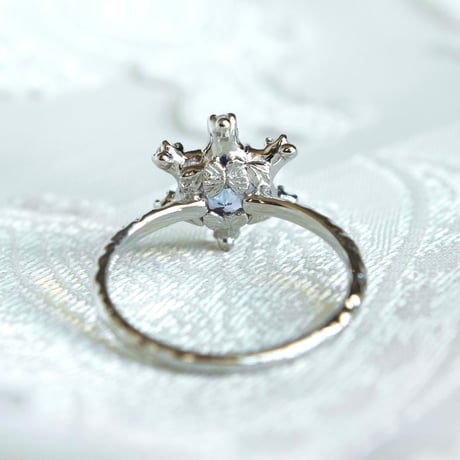 snow star tanzanite ring