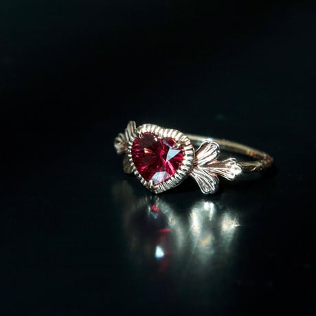 admired heart ring -M-
