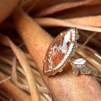 germinating sunstone ring