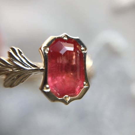 germinate rhodonite ring