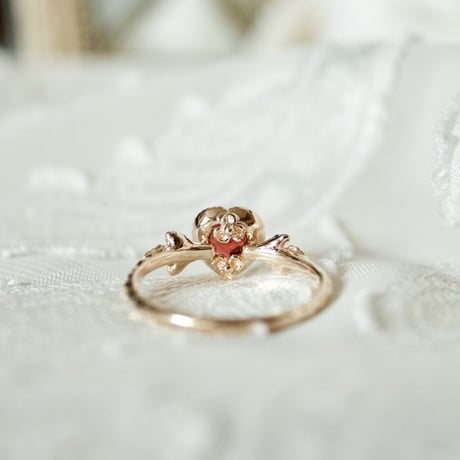 admired heart ring