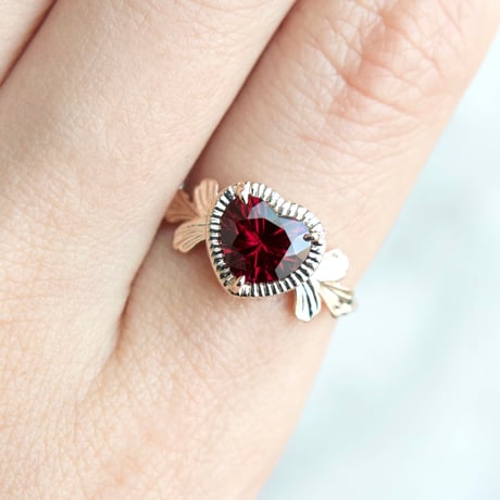 admired heart ring -M-