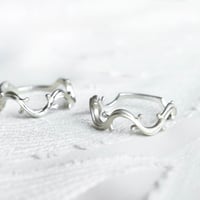 ［SV925］wavy arabesque ring