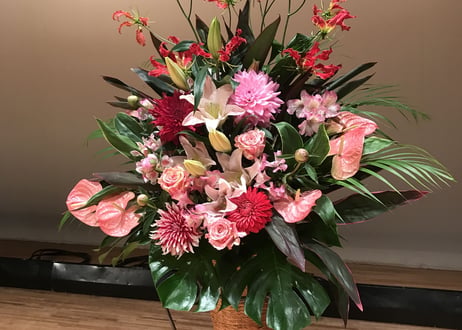 スタンド花　２段(1段も有り)