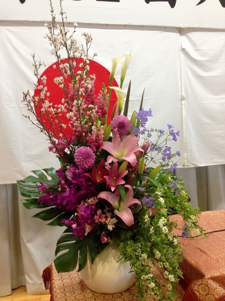 【ゆりの様ご依頼分（再依頼）】花台　フラワースタンド（ウォルナット色） ゆりの様ご依頼分（再依頼）】花台 フラワースタンド
