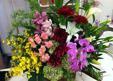 スタンド花　２段(1段も有り)