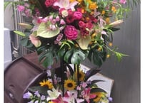 スタンド花 1段 | flower.gift.shop.yuu