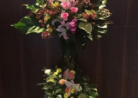 スタンド花　２段(1段も有り)