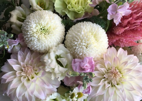 和洋ミックスお供え花