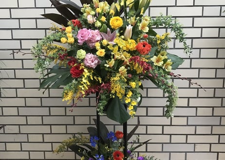 スタンド花　２段(1段も有り)