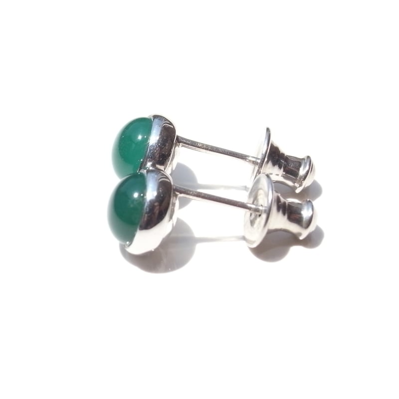 キャンディカラーのピアス【グリーンクォーツ】 Candy pierce | green agate | suzukiso