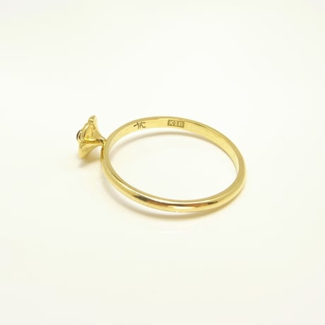Garden flower Ring | type A | garnet