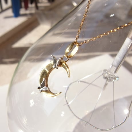 月と蝶々のnecklace