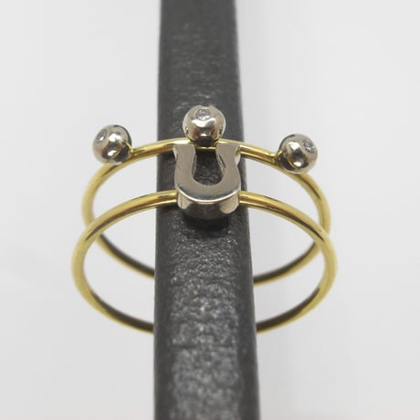 sottile - 3 dots star!! ring