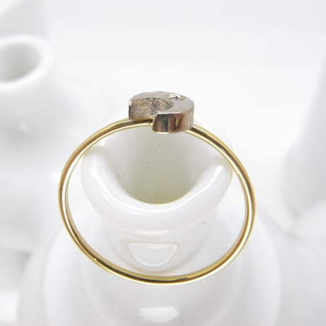sottile  little moon!! ring