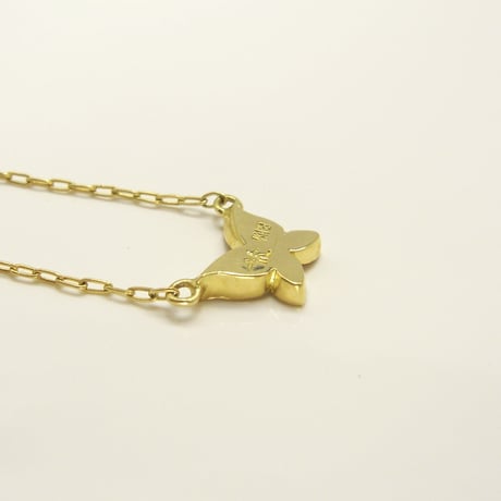 bijou butterfly necklace | dia × ruby