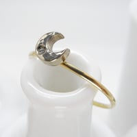 sottile  little moon!! ring