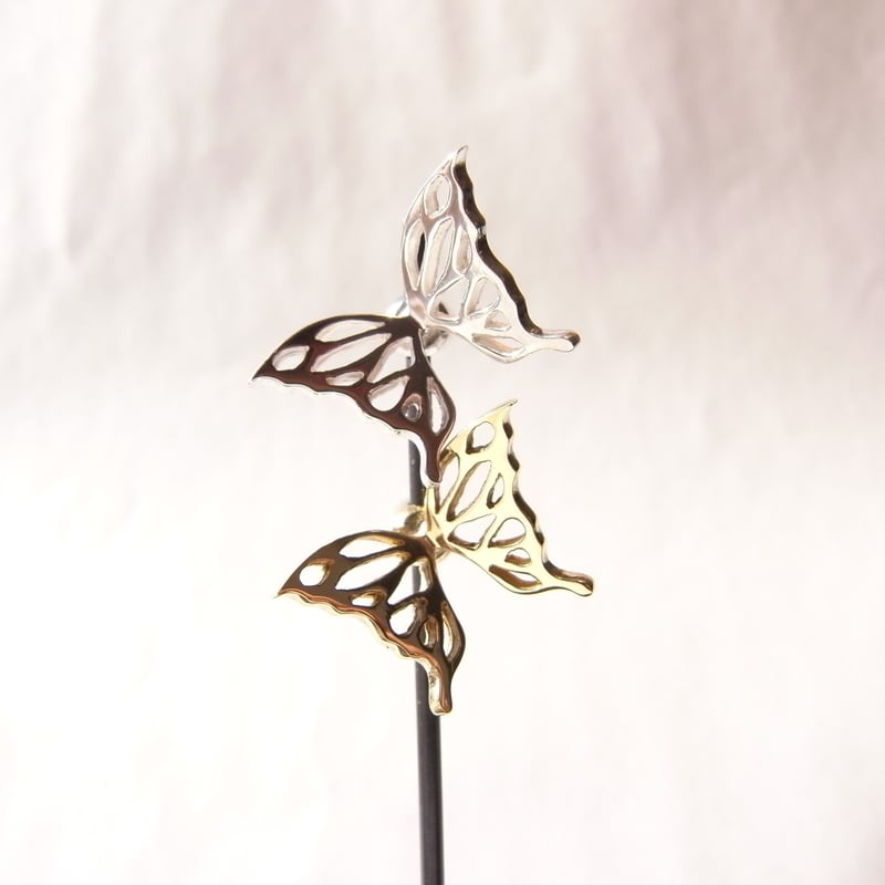 ヴィンテージ エンパイア (925) 銀製カップ 蝶のエンドキャップ | Silver | suzukiso