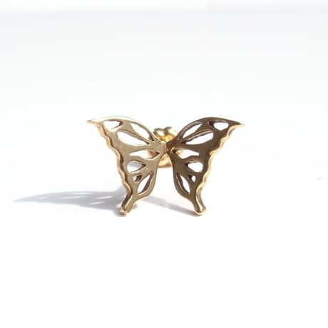 butterfly pierce | Small |k18yg