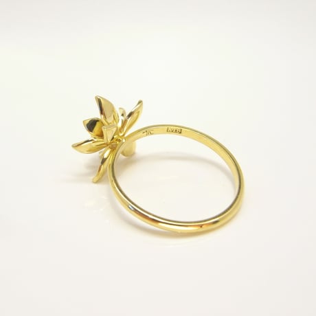 Garden-hasu-Ring | blue topaz