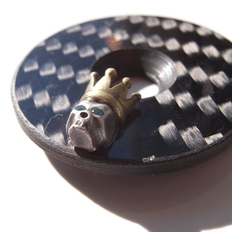 king skull | carbon head cap