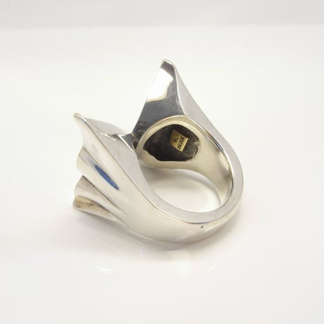 Block butterfly ring | Large