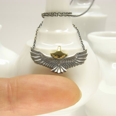 baby eagle necklace | sv×k18yg