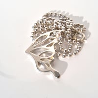 片羽 necklace | small | sv