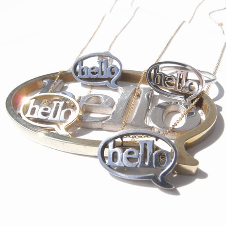 baby!! balloon＋hello pierce | silver