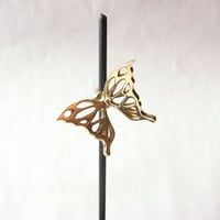 蝶のエンドキャップ | Brass