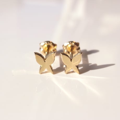 petite butterfly pierce | small