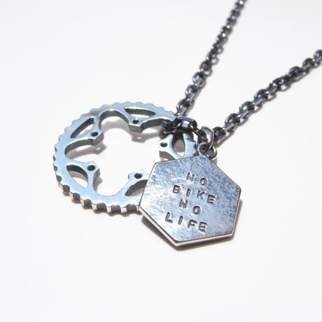 34T chainring necklace＋hexagon plate