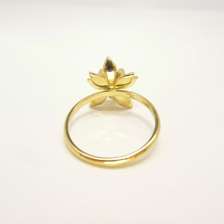 Garden-hasu-Ring | blue topaz