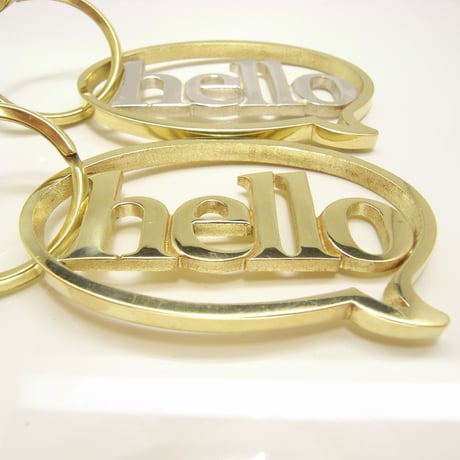 balloon＋hello Keyholde |  Brass