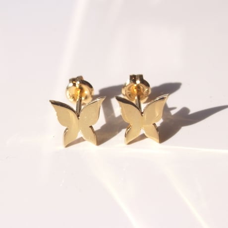 petite butterfly pierce | large