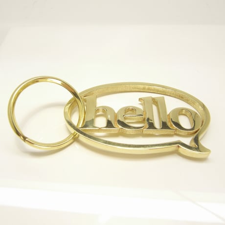 balloon＋hello Keyholde |  Brass