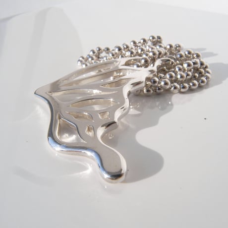 片羽 necklace | large | sv