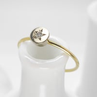 sottile - diamond star ring