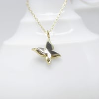 layer butterfly necklace