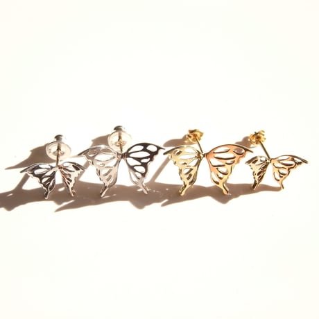 butterfly pierce | Small |k18yg